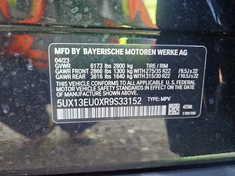 2024 BMW X5 SDRIVE 40I  