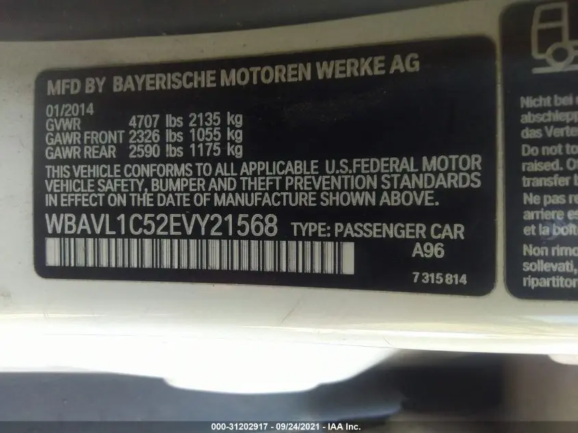 2014 BMW X1 XDRIVE28I