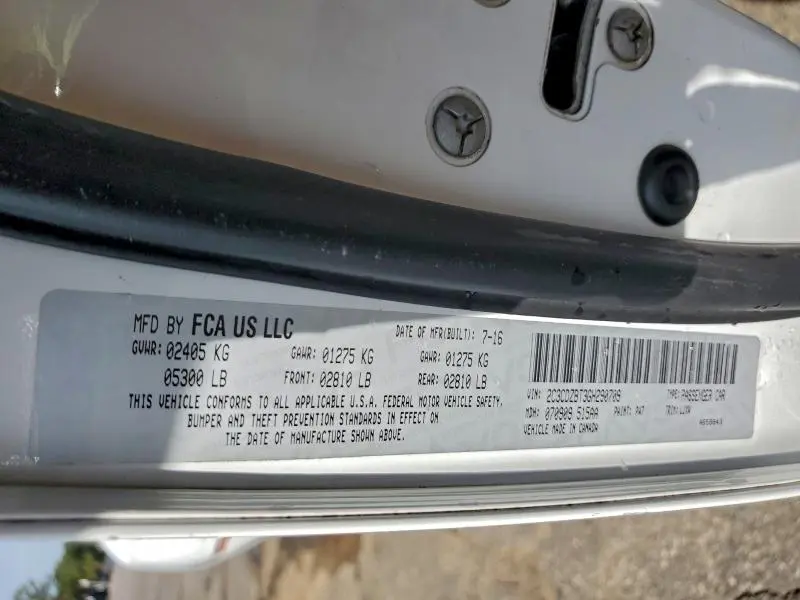 2016 DODGE CHALLENGER R/T  