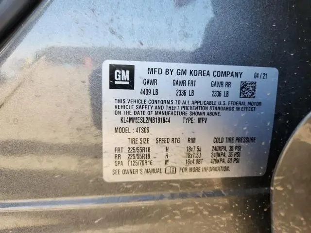 2021 BUICK ENCORE GX SELECT  