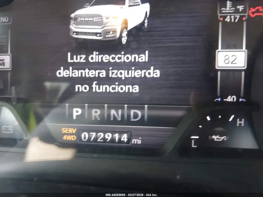 2021 RAM 2500 LARAMIE  4X4 6'4 BOX