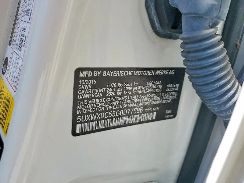 2016 BMW X3 XDRIVE28I  