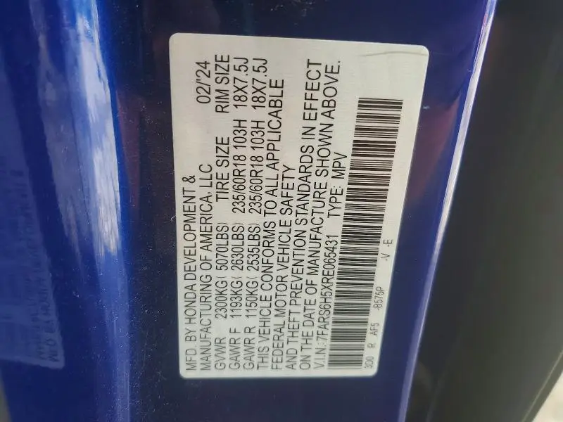 2024 HONDA CR-V SPORT  