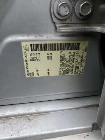 2012 NISSAN MAXIMA S  