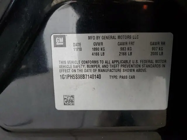 2011 CHEVROLET CRUZE LTZ  