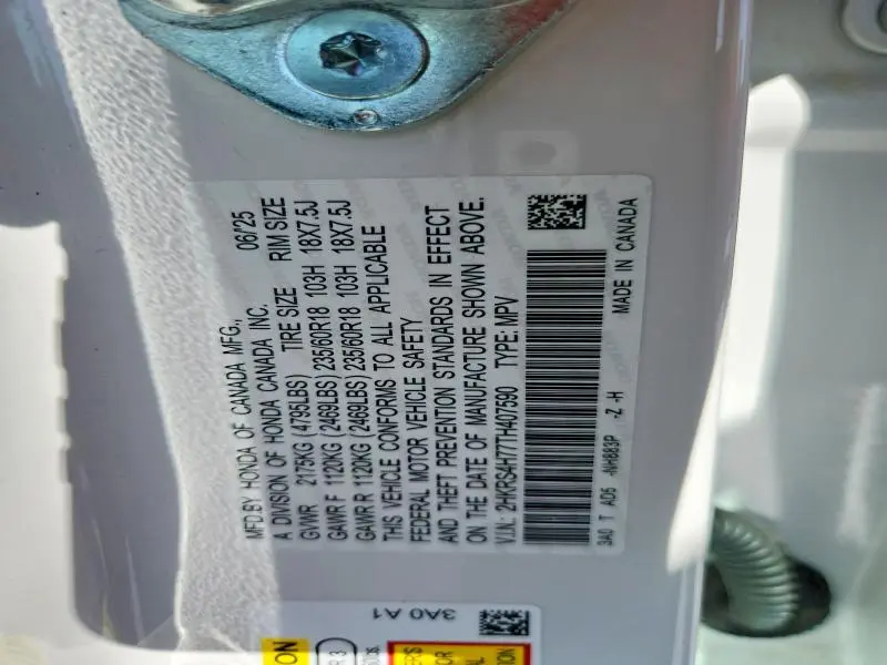 2026 HONDA CR-V EXL  