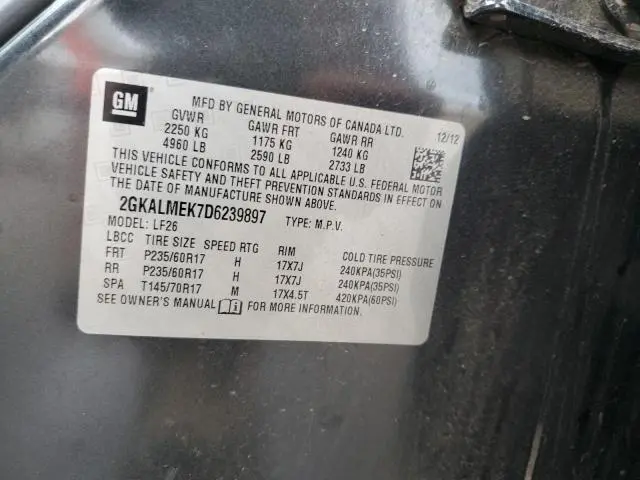 2013 GMC TERRAIN SLE  