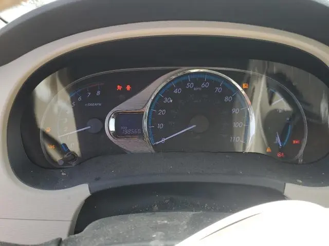 2012 TOYOTA SIENNA XLE  