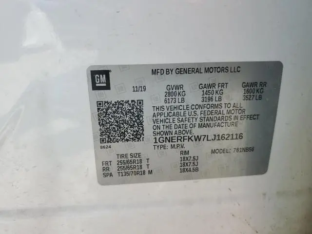 2020 CHEVROLET TRAVERSE LS  
