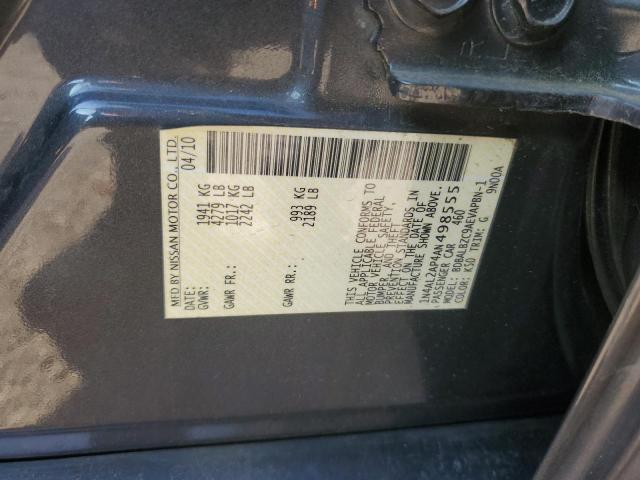 2010 NISSAN ALTIMA BASE