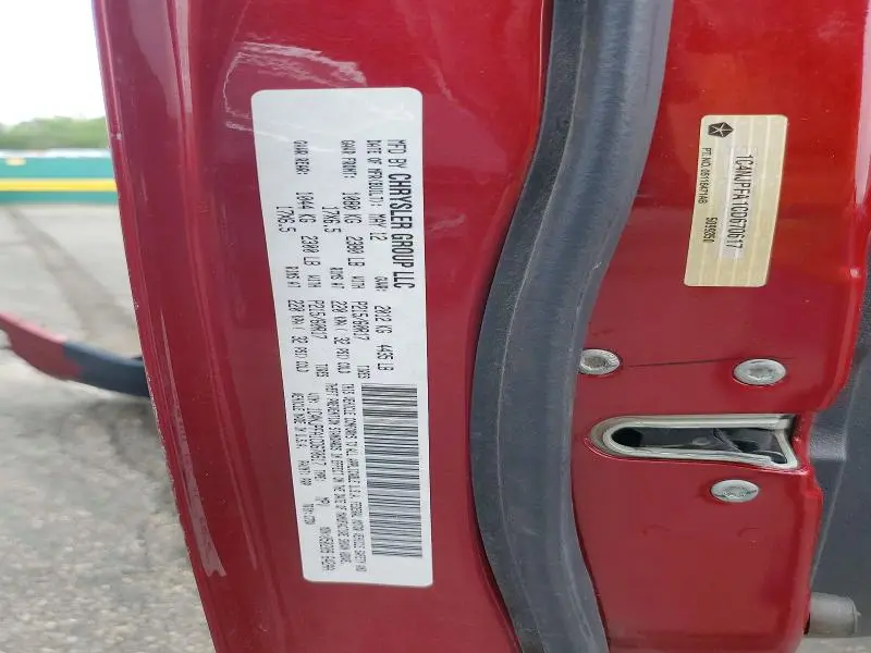 2012 JEEP PATRIOT LATITUDE  