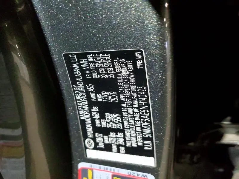 2022 HYUNDAI TUCSON SEL  