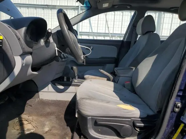 2010 HYUNDAI ELANTRA BLUE  