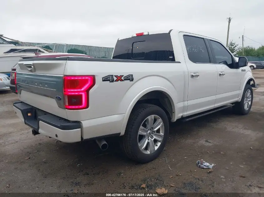 2018 FORD F-150 PLATINUM
