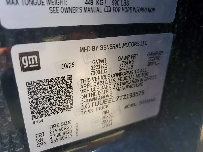 2026 GMC SIERRA K1500 AT4  
