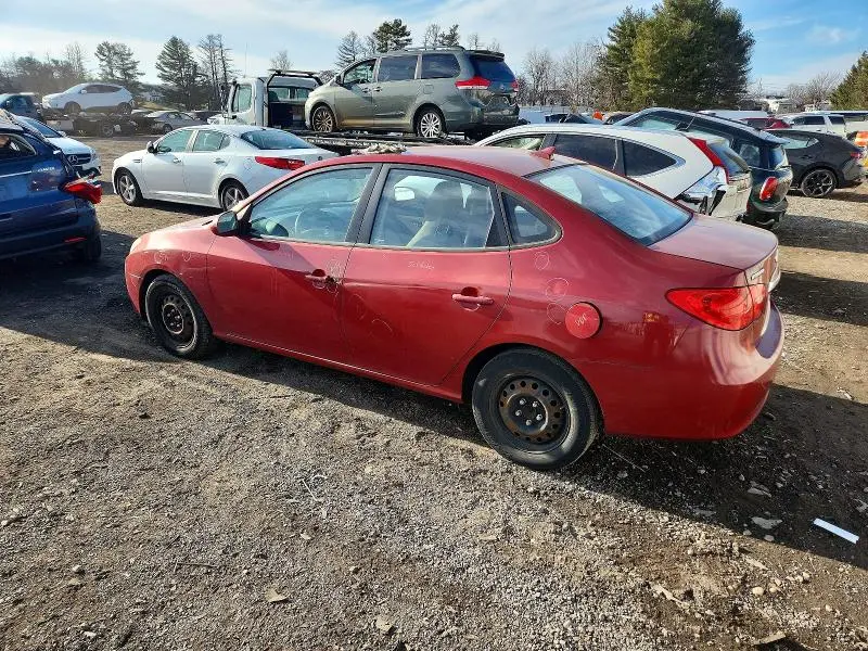 2010 HYUNDAI ELANTRA BLUE  