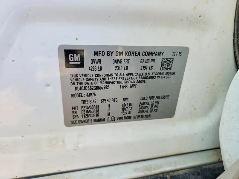 2016 BUICK ENCORE PREMIUM  