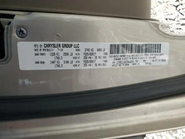 2014 CHRYSLER TOWN & COUNTRY TOURING L  