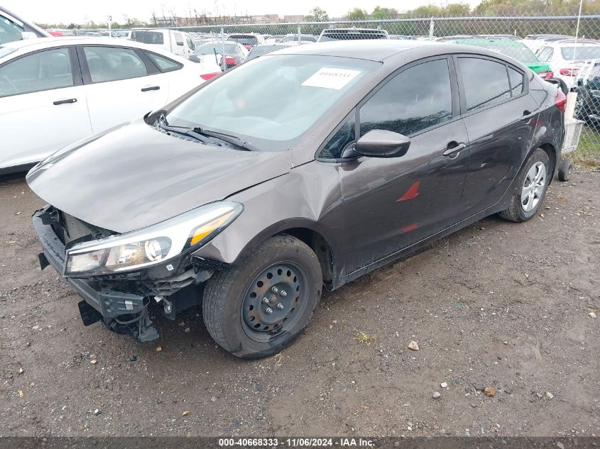 2017 KIA FORTE LX