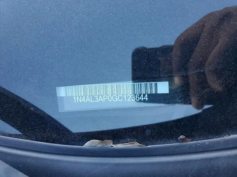 2016 NISSAN ALTIMA 2.5  