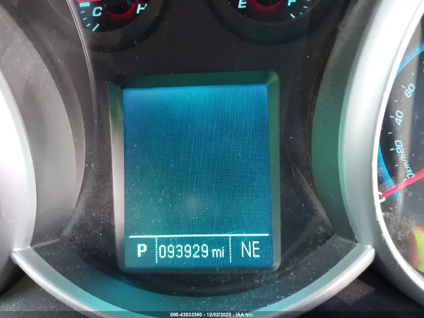 2012 CHEVROLET CRUZE ECO