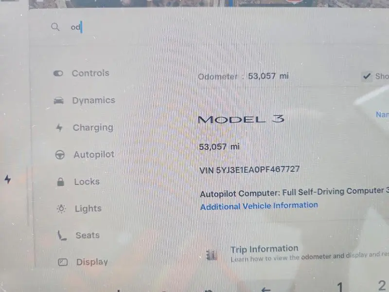 2023 TESLA MODEL 3   