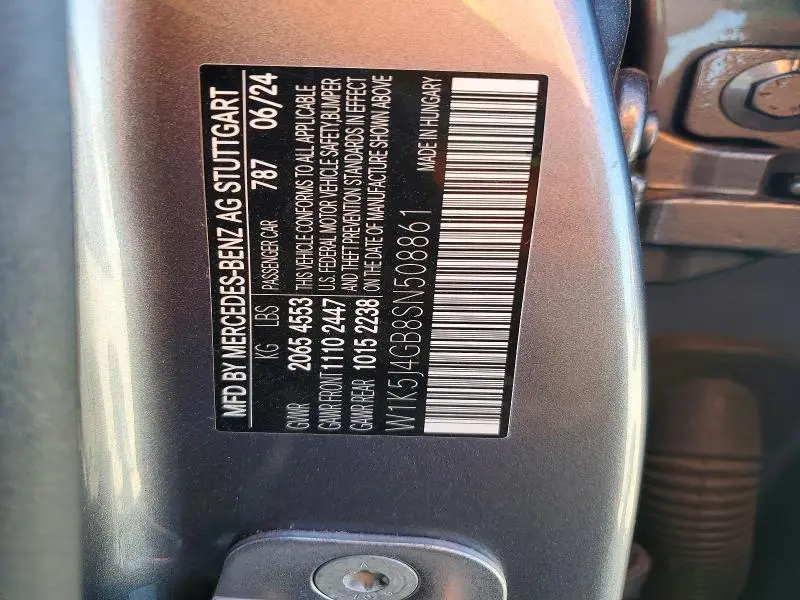 2025 MERCEDES-BENZ CLA 250  