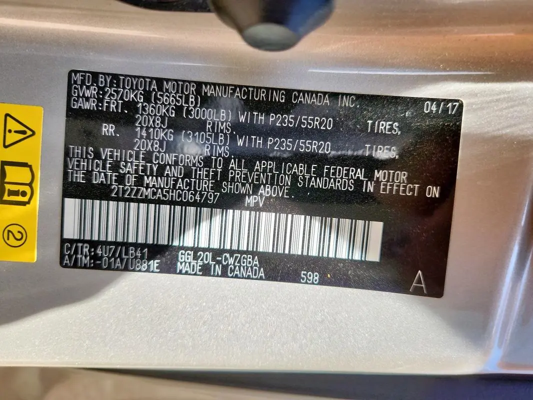 2017 LEXUS RX 350 BASE  