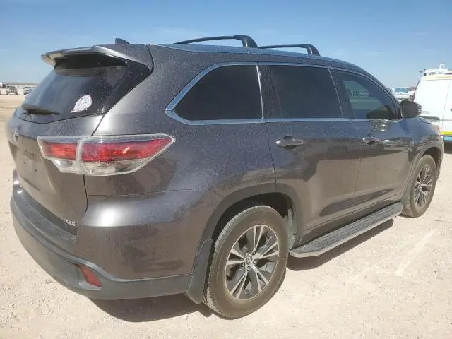2016 TOYOTA HIGHLANDER XLE