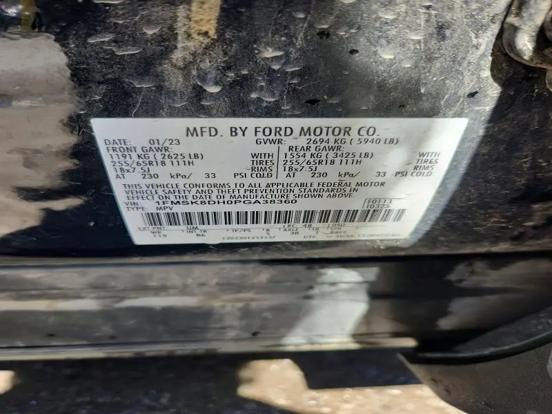2023 FORD EXPLORER XLT  