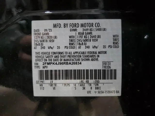 2024 FORD EDGE SEL  