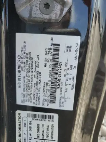 2019 FORD MUSTANG GT  