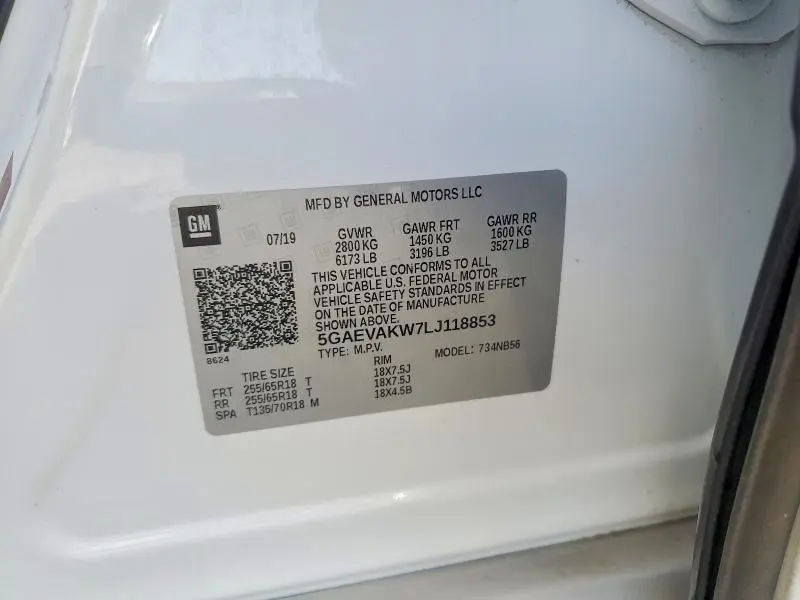 2020 BUICK ENCLAVE ESSENCE  