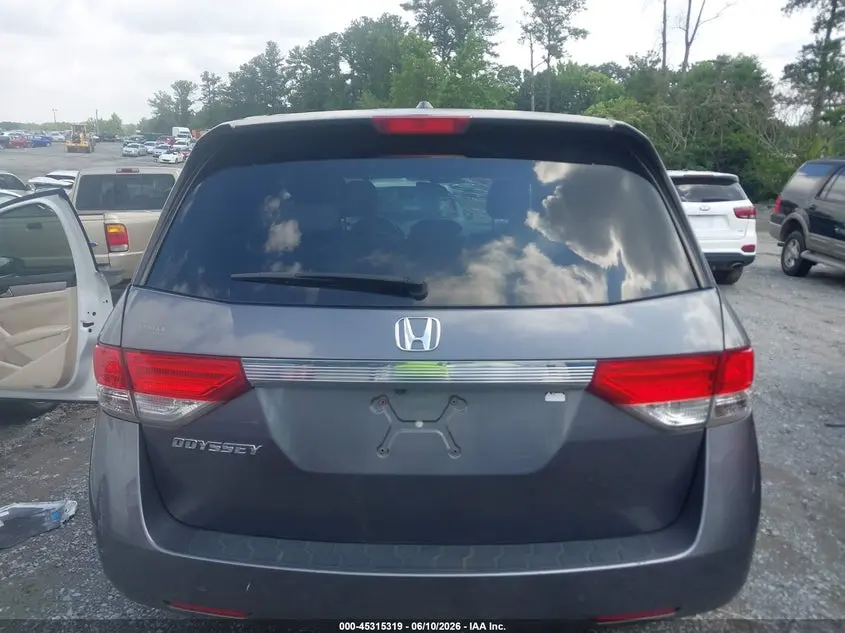 2016 HONDA ODYSSEY EX-L