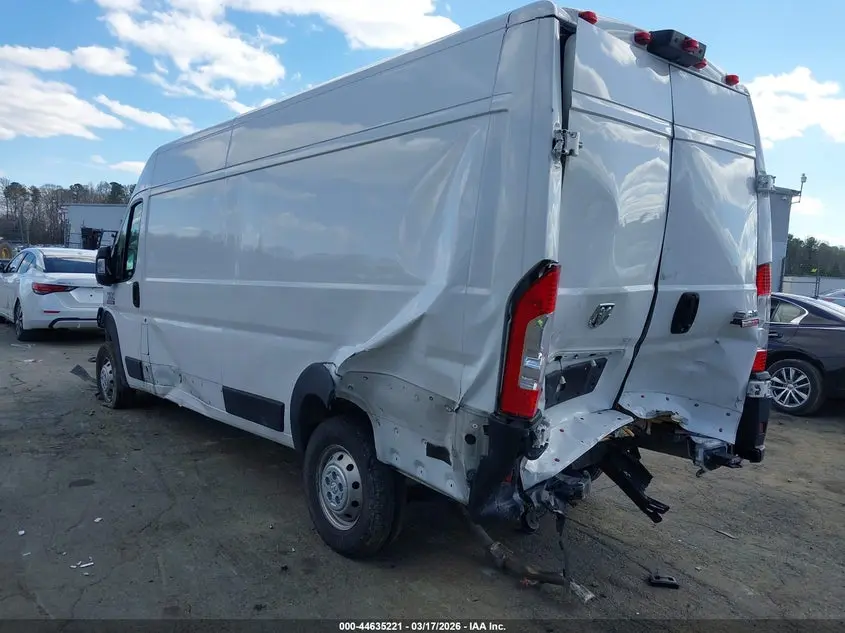 2021 RAM PROMASTER 3500 CARGO VAN HIGH ROOF 159 WB EXT