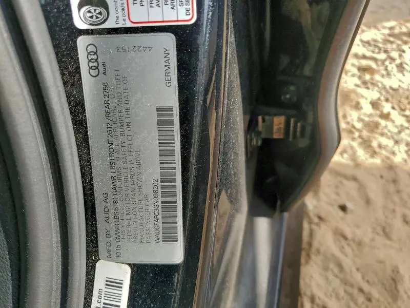 2016 AUDI A6 PREMIUM PLUS  