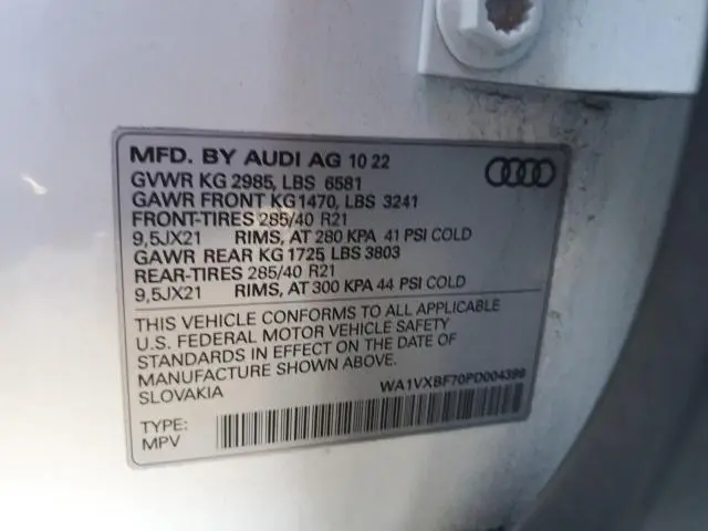 2023 AUDI Q7 PRESTIGE  