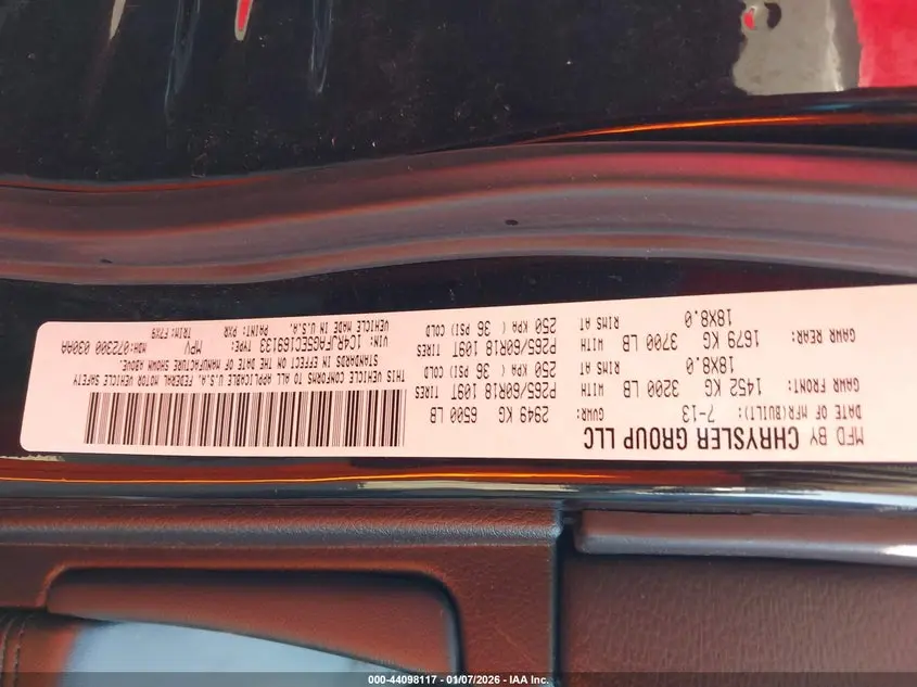 2014 JEEP GRAND CHEROKEE LAREDO