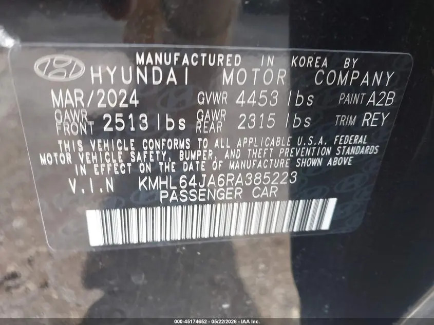 2024 HYUNDAI SONATA SEL
