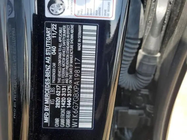2023 MERCEDES-BENZ S 580 4MATIC  