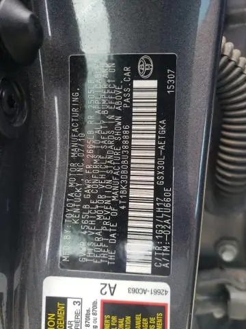 2011 TOYOTA AVALON BASE  