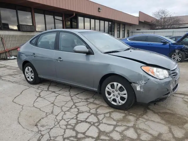 2010 HYUNDAI ELANTRA BLUE  