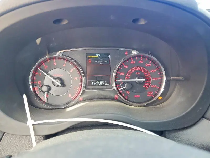 2016 SUBARU WRX   