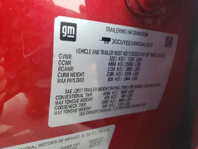 2021 CHEVROLET SILVERADO K1500 RST  