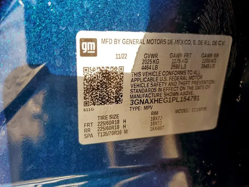 2023 CHEVROLET EQUINOX LS  