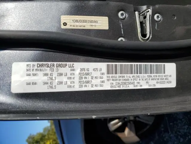 2014 JEEP COMPASS LATITUDE