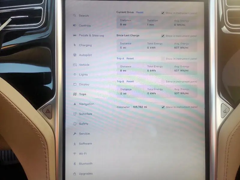 2015 TESLA MODEL S 70D  