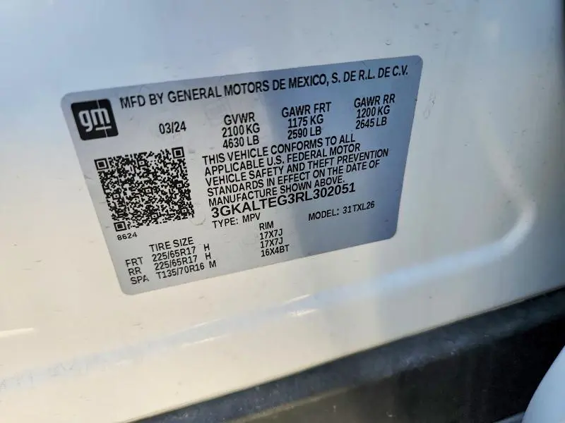 2024 GMC TERRAIN SLE  