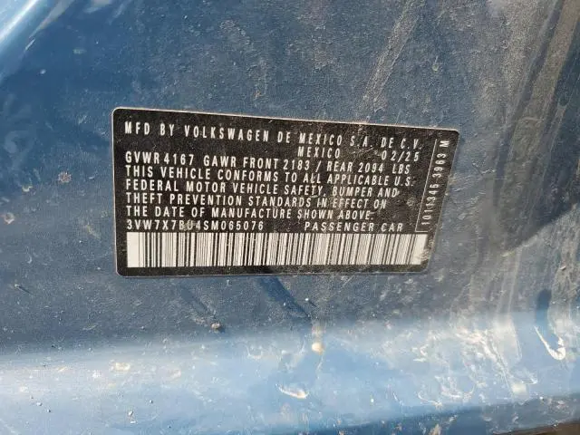 2025 VOLKSWAGEN JETTA SE  