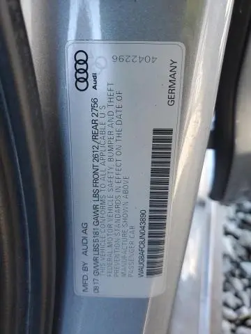 2018 AUDI A6 PREMIUM PLUS  